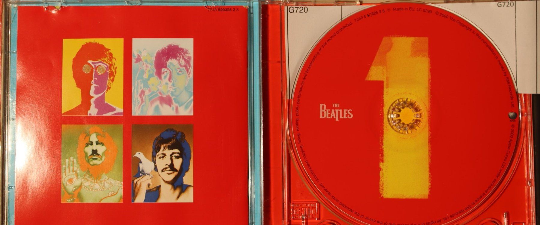 CD: The Beatles – 1- – Usato da Luzern venduto da CONTENTI 1