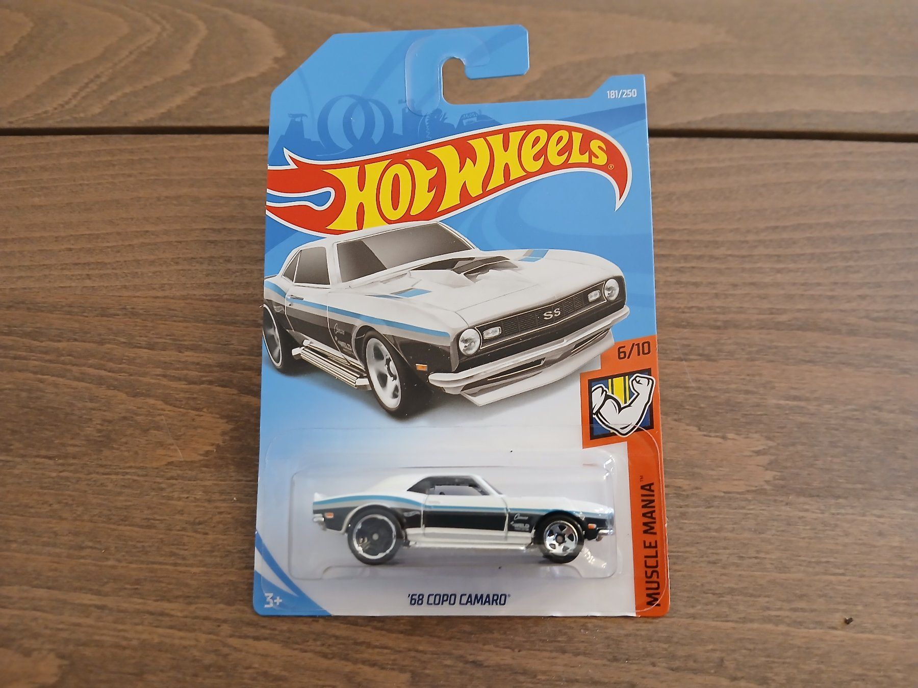 Hot Wheels Modellini d'auto: 1968 Chevrolet Copo Camaro – Nuovo e nell'imballaggio originale da Wiedlisbach venduto da Pontiacman93