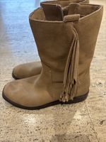 Wildlederstiefel mit Fransen, Grösse 35Top Zustand!