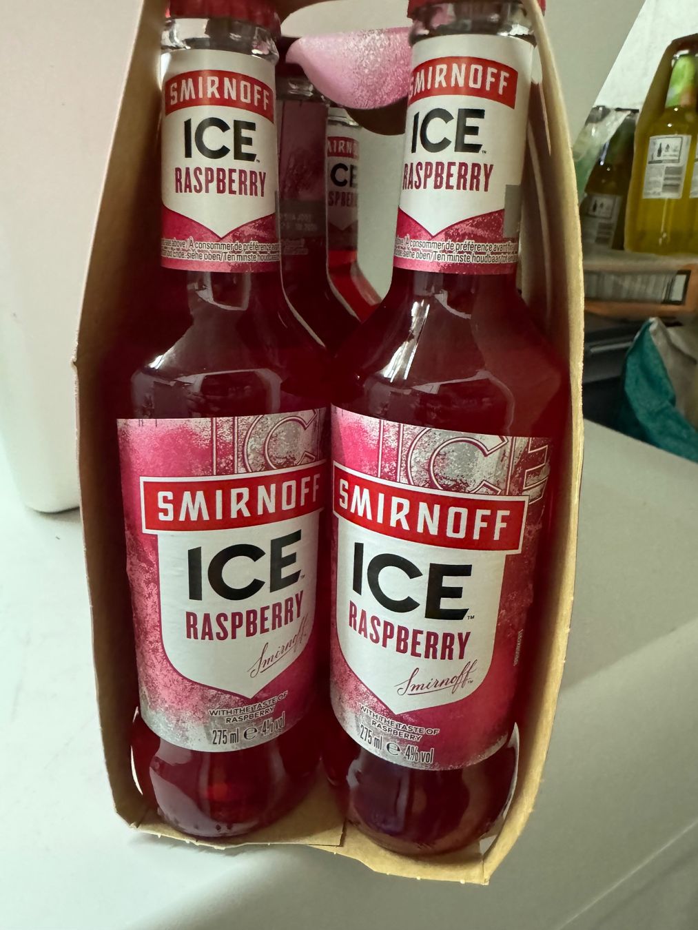 Smirnoff Bevande alcoliche: Smirnoff Ice Raspberry 6 x 275ml Flaschen neu – Nuovo e nell'imballaggio originale da Hergiswil NW venduto da wert721 1