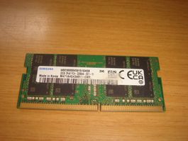 1 stück 32gb ddr4 sodimm. Getestet.