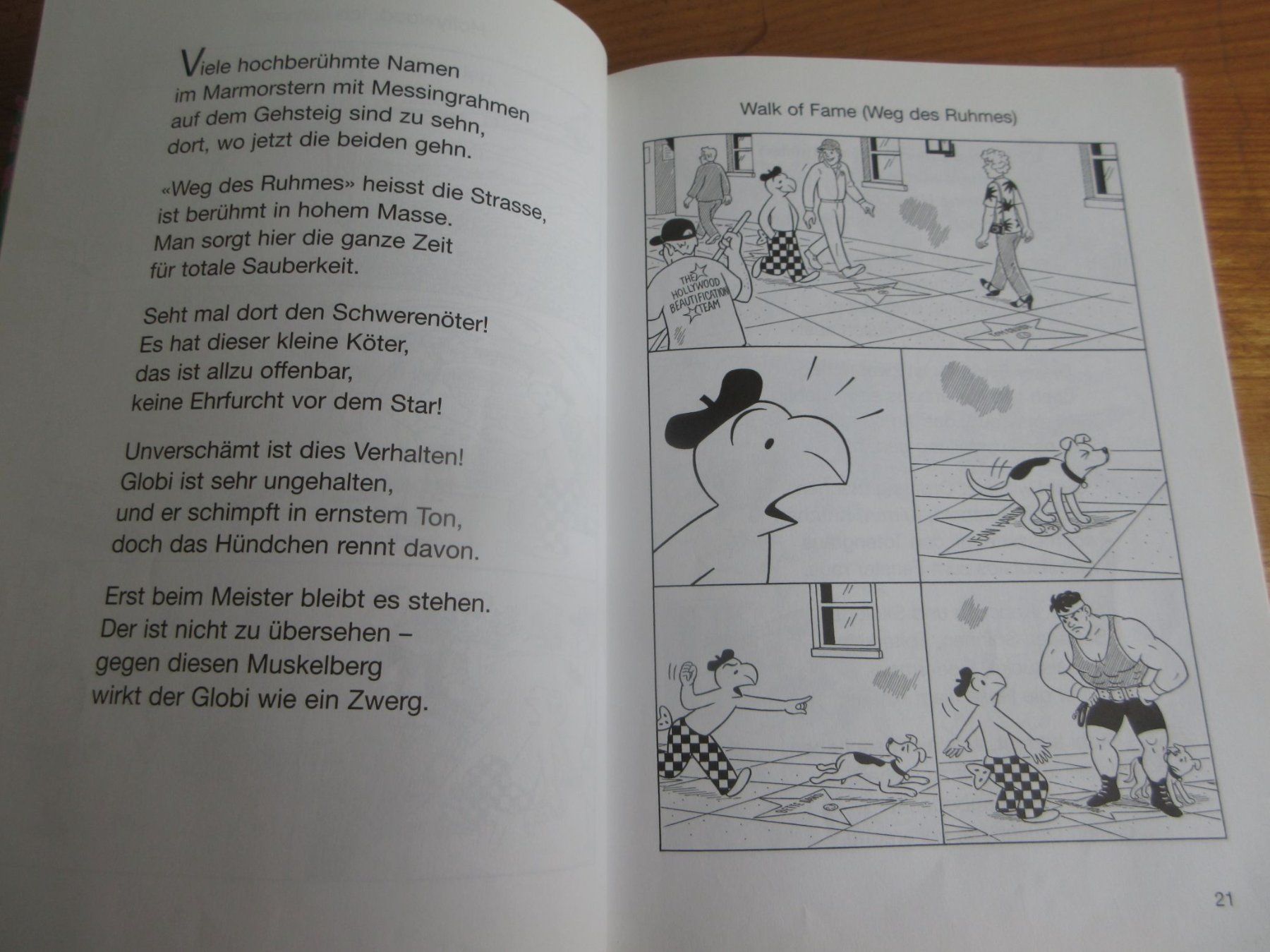Libri: Globi wird Filmstar, 1. Auflage 2000, unbemalt – Usato da Binningen venduto da Oldfashion 3