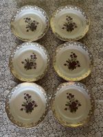 6x Porzellan Teller "L. Chauvigny"