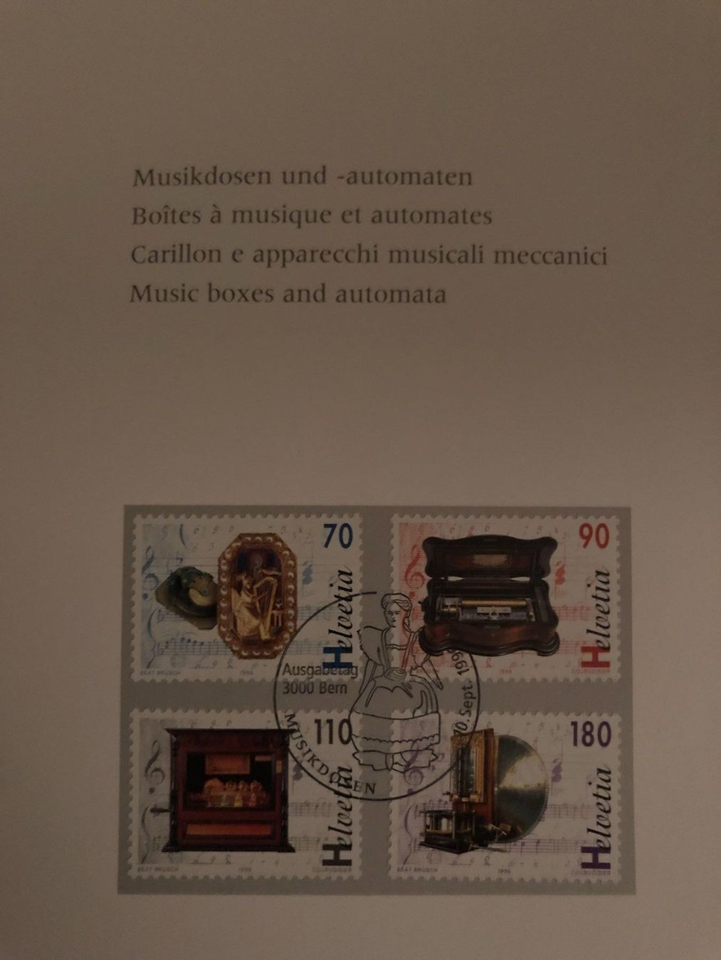 Tutti i francobolli: PTT-Weihnachtskarte 97, Stempel 10.9.96 – Nuovo (secondo la descrizione) da Landquart venduto da interesse63