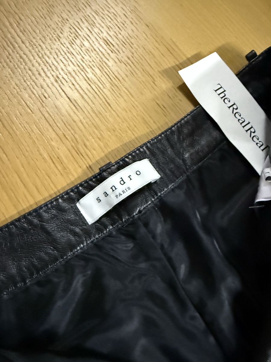 Sandro Hosen: Sandro leather pants  – Neu (gemäss Beschreibung) aus Zürich von EShopping81 2