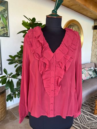 Blouse Sézane 100% soie
