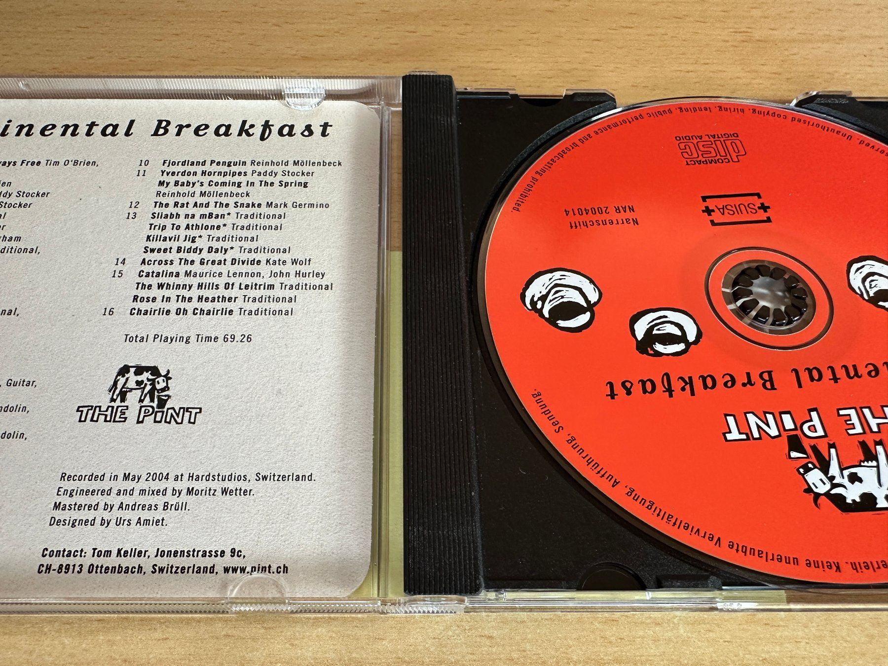 CDs: The Pint – Continental Breakfast – Gebraucht aus Rikon im Tösstal von Alpenmutz 2