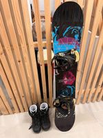 Nitro Snowboard Set mit Bindung und Boots 146 cm gebraucht
