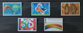 Satz Werbemarken II 1989, tadellos postfrisch