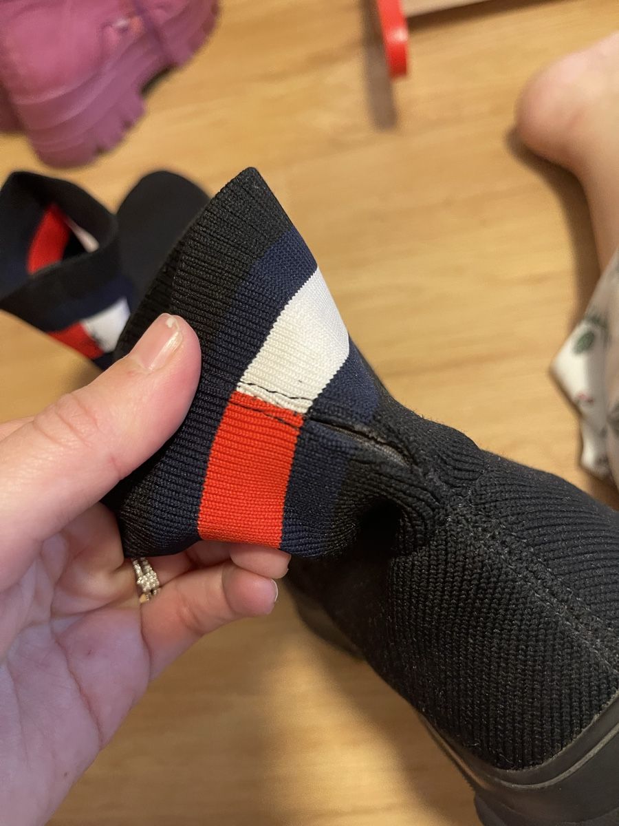 Tommy Hilfiger Scarpe da donna: Tommy Jeans Sock Booties - Size 39 - – Usato da Wattwil venduto da mkt_s2l5 6