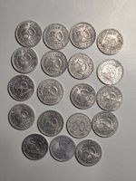 19 Deutsche 50 Reichspfennig Münzen Konvolut (Pfennig)