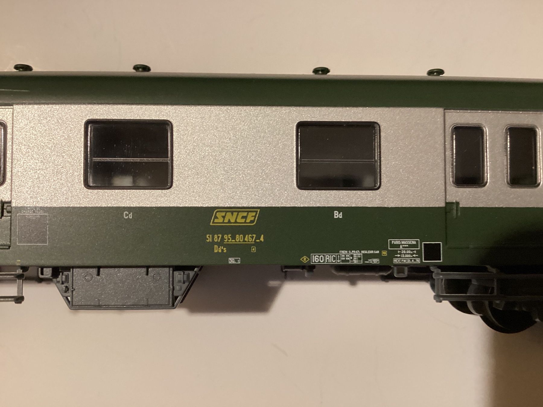 Roco Trains électriques: Roco 45100 74351 44614 SNCF UIC DEV H0 1:87 – D'occasion à Effretikon par simtek_de 4