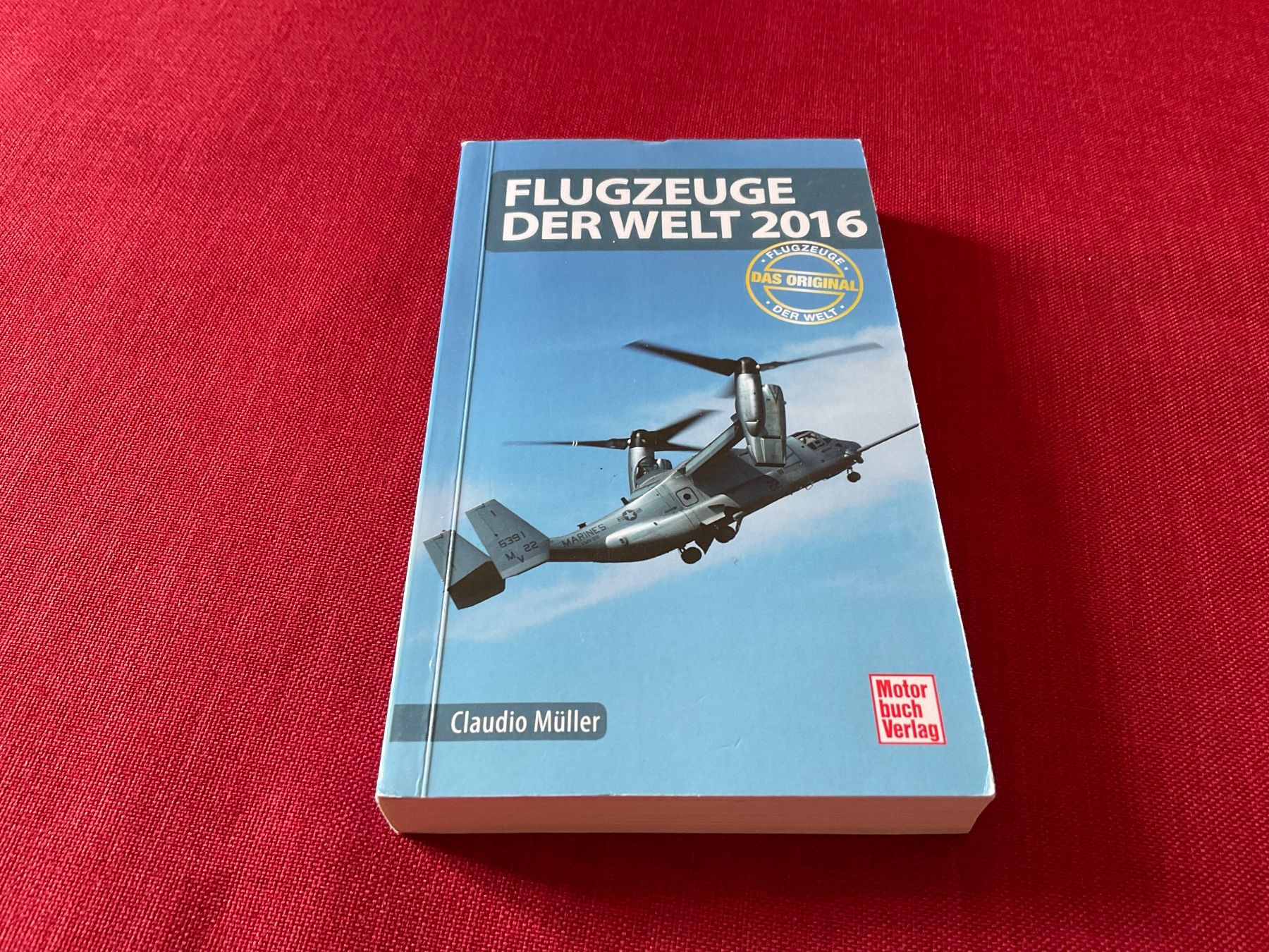 Libri: Flugzeuge der Welt,  Claudio Müller, 2016 – Usato da Lugano venduto da Persepolis