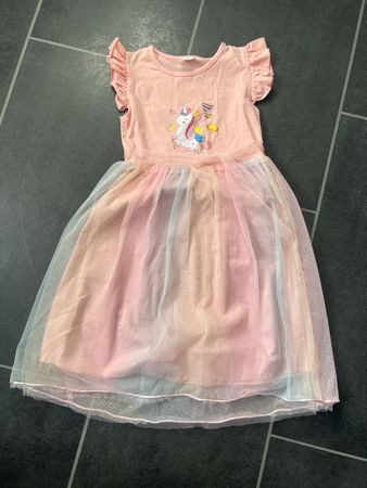 Einhorn Kleid, Tüll, Top Zustand!