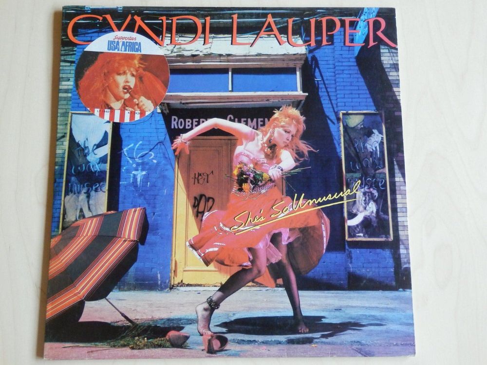 Lp Cyndi Lauper Shes So Unusual Kaufen Auf Ricardo 