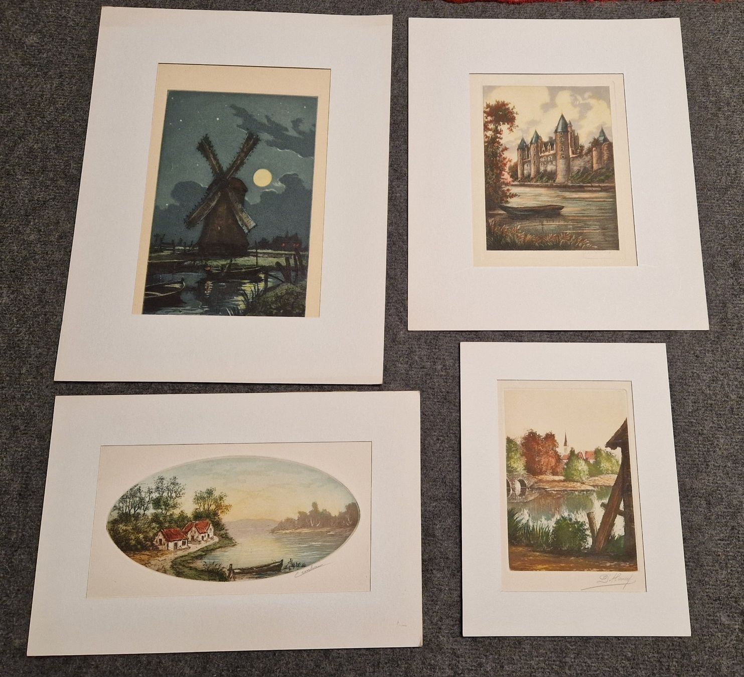 Grafiken & Lithographien: Lot Bilder – Gebraucht aus Seedorf BE von Stibutz
