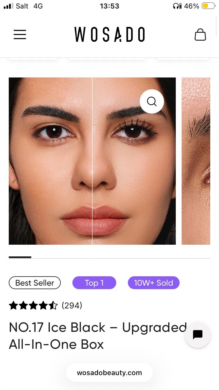 Maquillage: Magnetische Wimpern von Wosado – D'occasion à Zürich par MoanaK 2