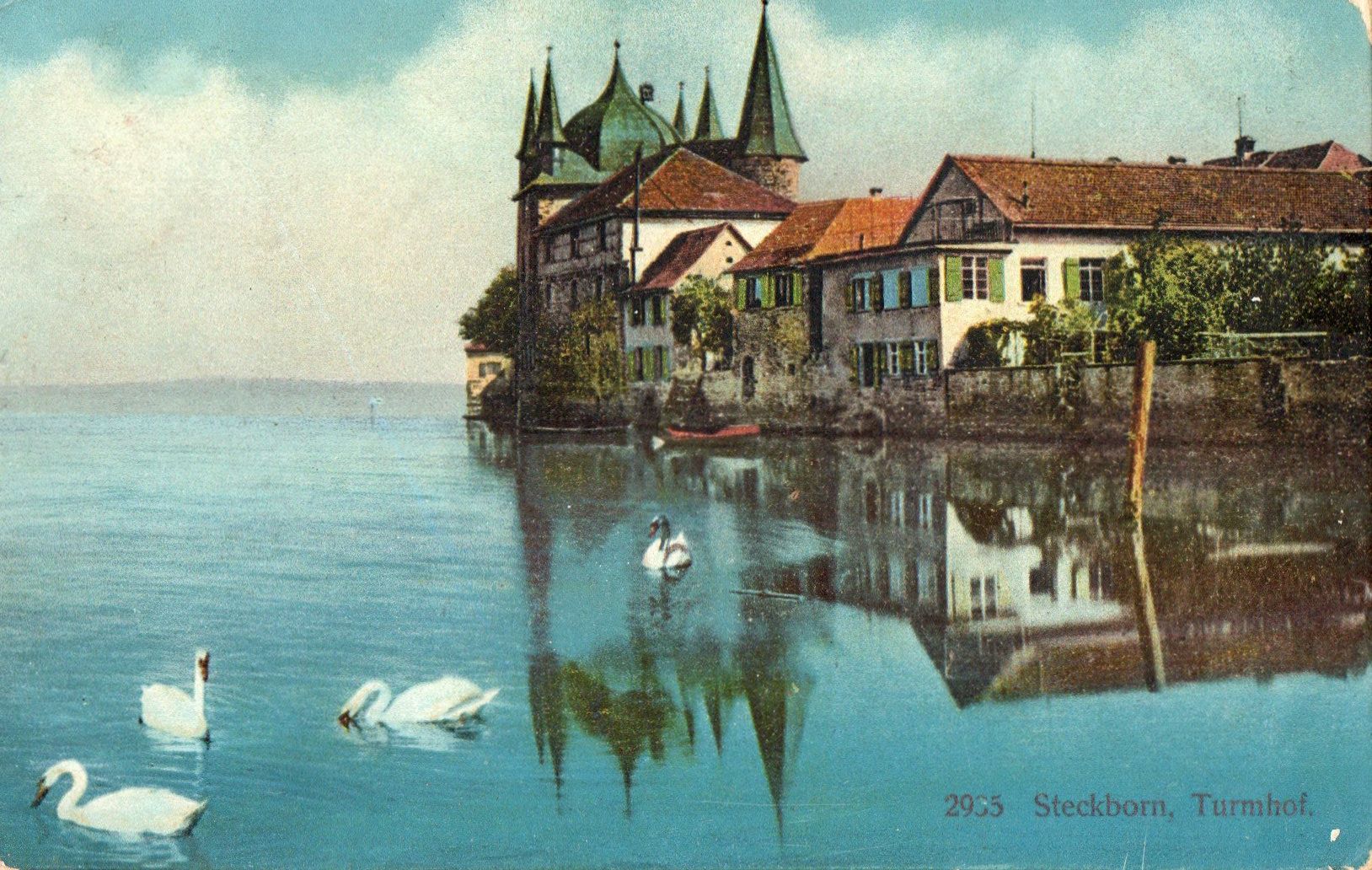Cartes postales: Steckborn - Turmhof – D'occasion à Melano par pisonsdro