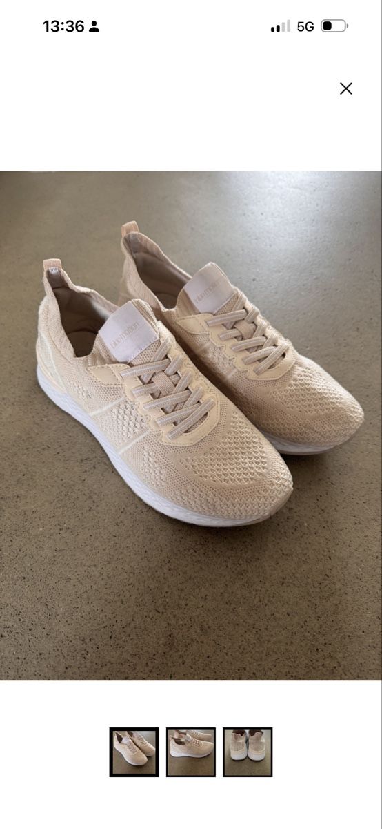 Scarpe da donna: Basket textile beige – Usato da Ursy venduto da Martha_Laure