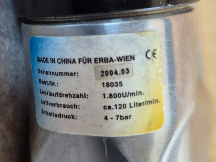 Trapani: Erba-Air Druckluftbohrmaschine – Usato da Kreuzlingen venduto da LeslieBar 3