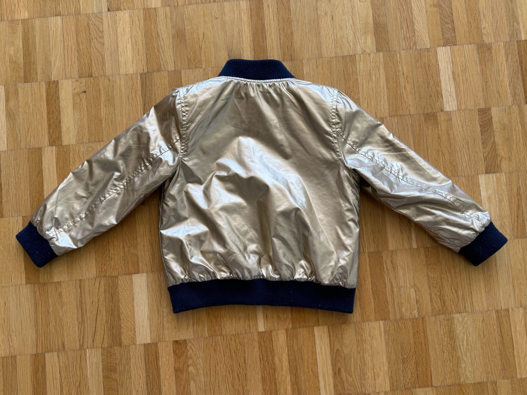 Giacche & Cappotti: Cocodrillo Bomberjacke Gr. 98 Gold Metallic – Usato da Glattpark(Opfikon) venduto da adr_m8nc 2