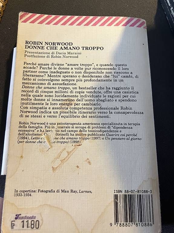 Libri: Donne che amano troppo – Usato da Minusio venduto da www_6ybt 1