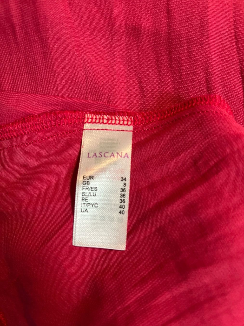 Lascana Altra biancheria intima: LASCANA, Négligée, Grösse 34, Farbe Rot – Nuovo e nell'imballaggio originale da Rudolfstetten venduto da gst_g7xl 5