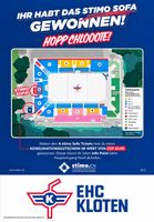 🔥 EHC Kloten vs. Biel – STIMO-SOFA für 4 🏒