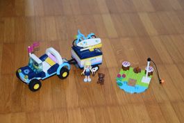 Lego Friends- Stephanies Cabrio mit Anhänger