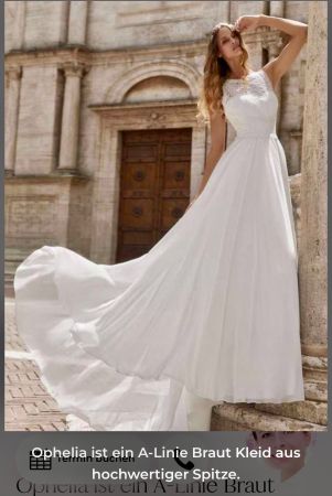 SUMMER SALE! NEUES Boho/Vintage Brautkleid von Bianco Evento