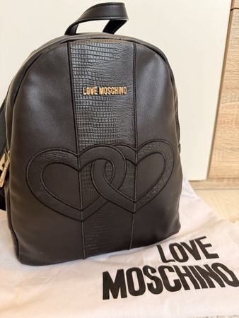 Love Moschino Rucksack Schwarz Top Zustand