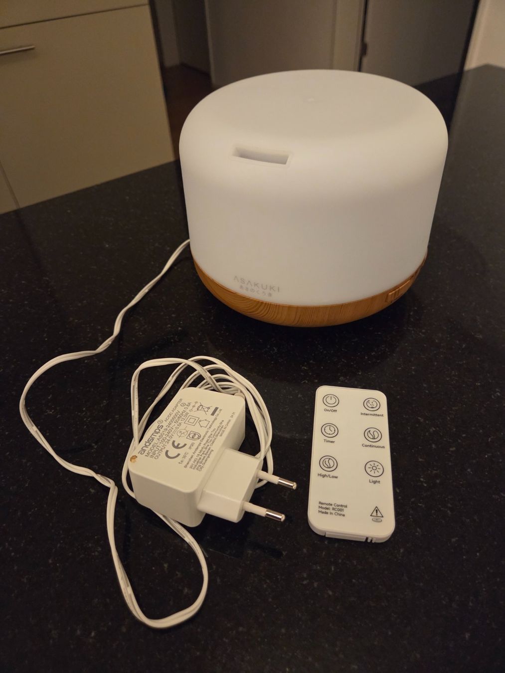 Diffuseurs: ASAKUKI Aroma Diffuser 500 ml | Ultraschall Luftbefeuchter – D'occasion à Dübendorf par Kat1982 1