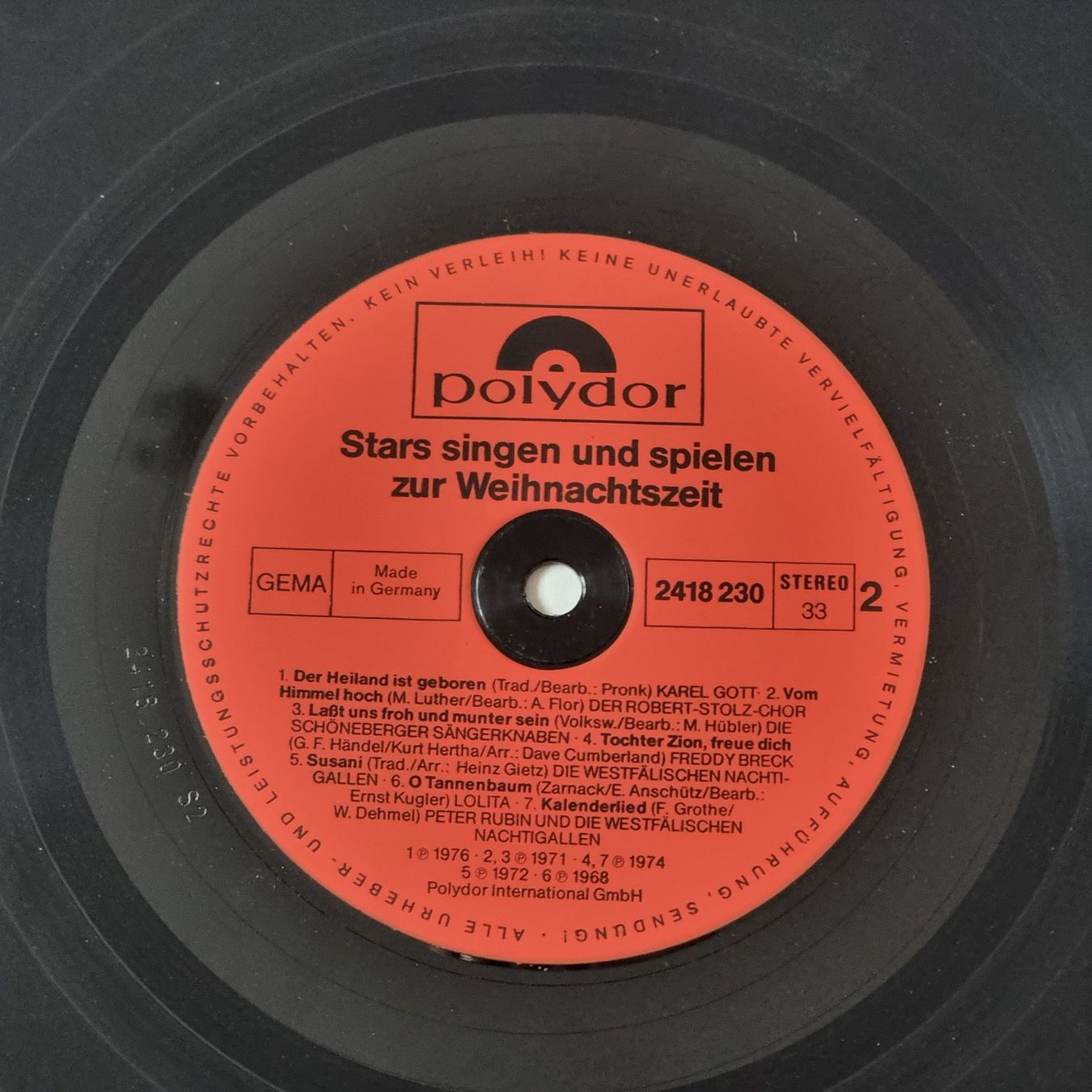 Dischi in vinile: James Last - Weihnachten, Ex Libris Schallplatte + 2. LP – Usato da Villigen venduto da Tschachtlan 9