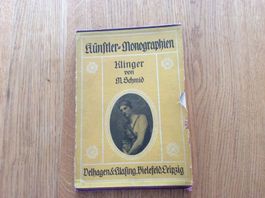 Antik - Künstler-Monographien Klinger v.M.Schmid 1906