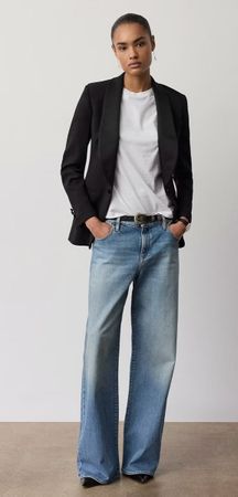 ETRO Milano High Waist Wide Leg Jeans new 
