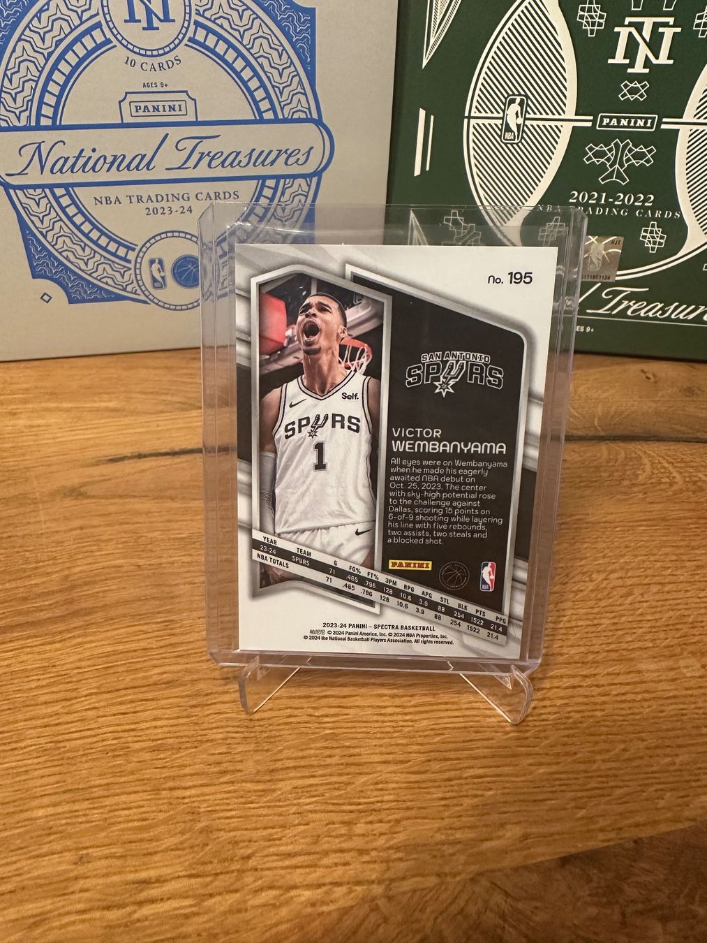Nba Carte collezionabili: Victor Wembanyama RC Spectra – Usato da Vullierens venduto da Gaara04 1