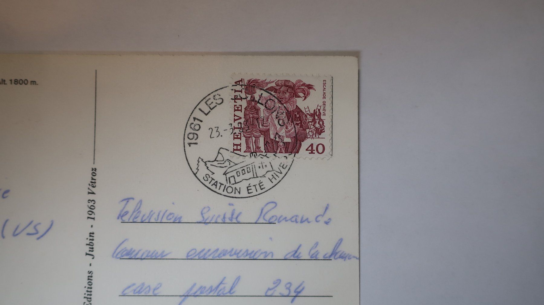 Cartoline postali: Les Collons  Multivues  1983 – Usato da Cormoret venduto da Pascalll2001 6