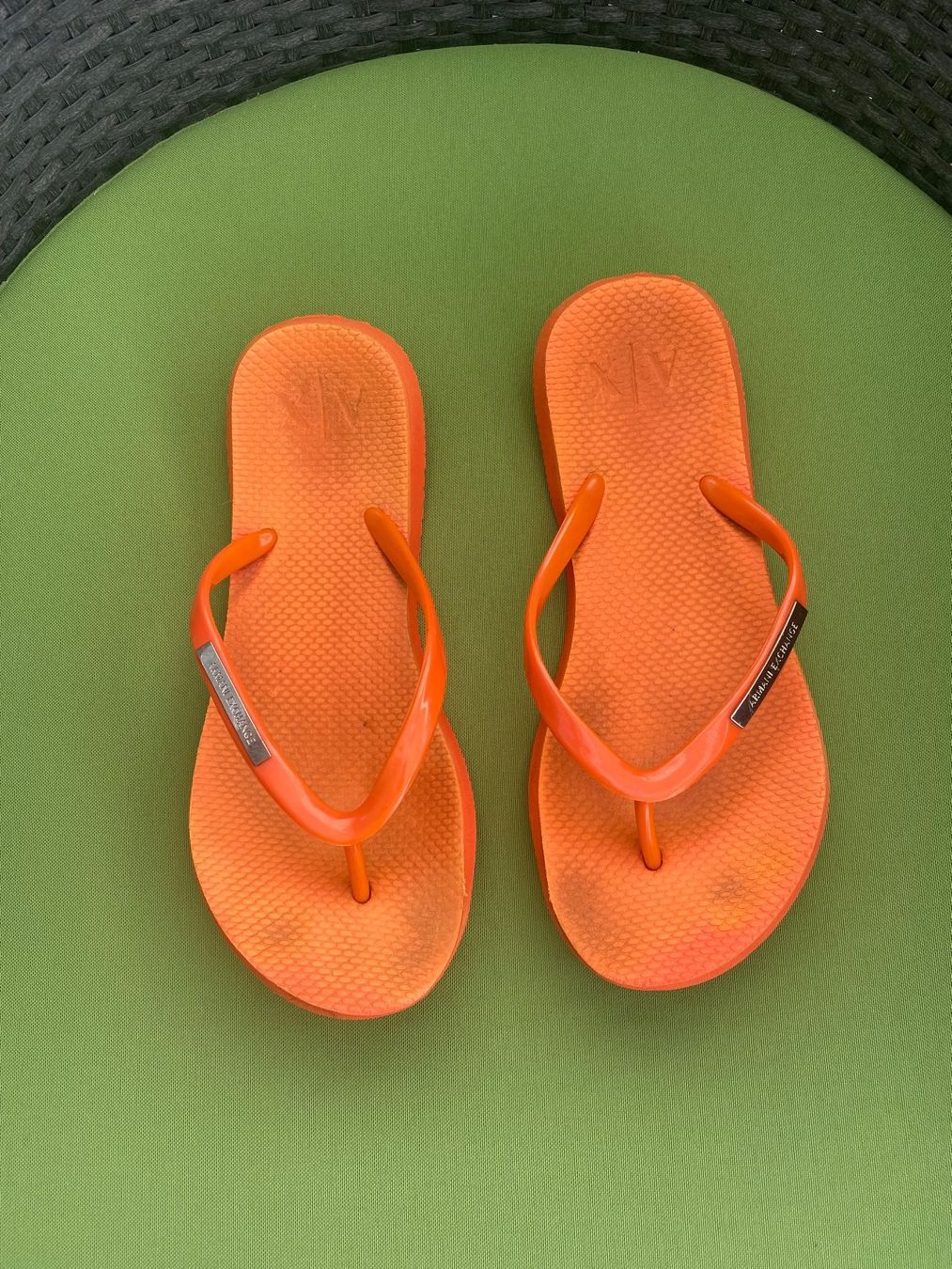 Armani Scarpe da donna: SUMMERTIME - stylische ARMANI Flip-Flops, orange, 38 – Usato da Winkel venduto da ferrari2022 3