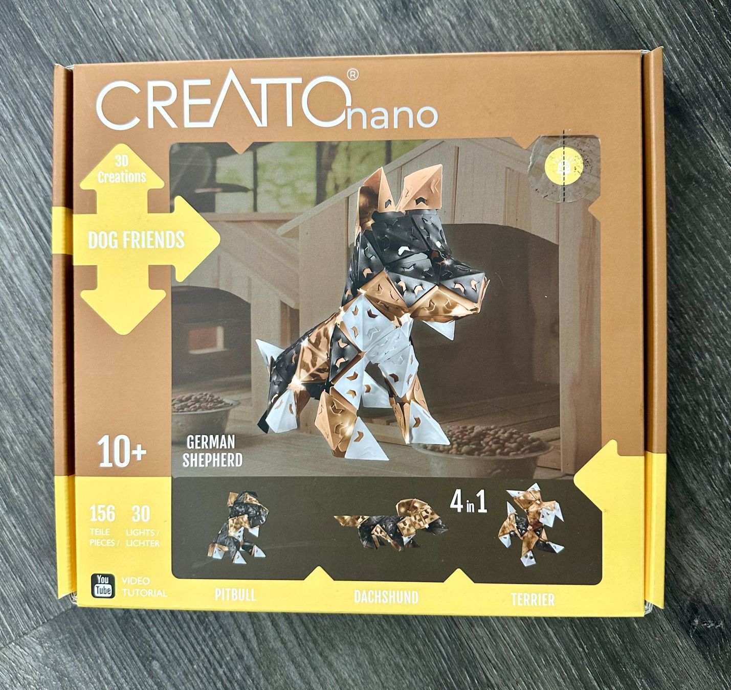 Kit bricolage: 2 Creatto Bastelsets (3D-Puzzles) – Nuovo e nell'imballaggio originale da Ehrendingen venduto da Reina 3