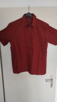 Camicia uomo manica corta bordeaux taglia XL 40-60