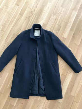 Herren Mantel Esprit dunkelblau guter Zustand