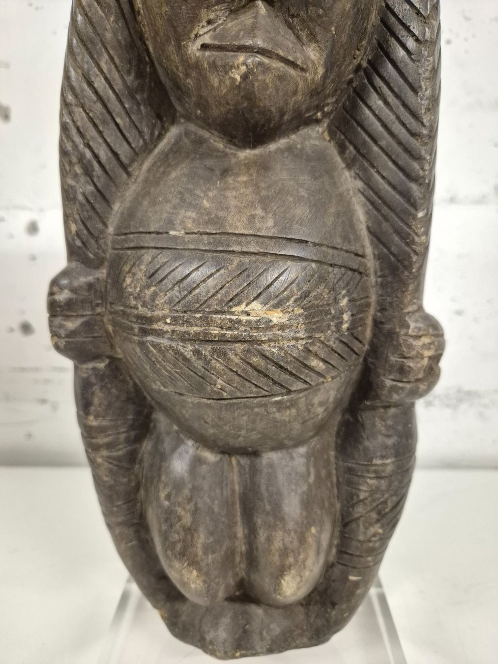 Skulpturen & Statuen: Sculpture en Pierre, Force et Sagesse Immémoriale – Gebraucht aus Bogis-Bossey von VNT-GE.ch 6