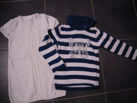 Strickpulli + Strickröckli Gr 104