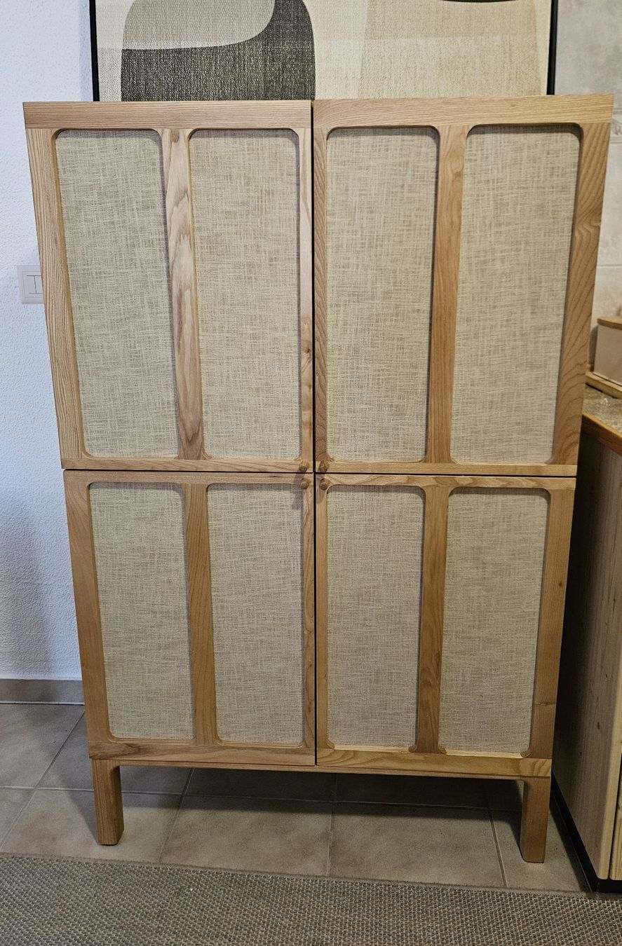 Schränke: Highboard Leinen Natur – Gebraucht aus Nuglar von mjc_cw9f