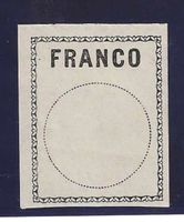 1911 : Franco Ausgabe Nr. 1 - postfrisch ** KP 500.--
