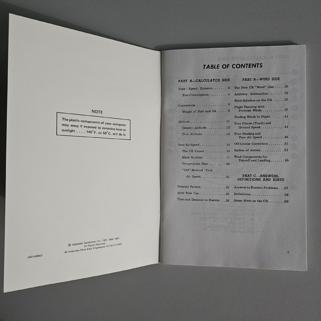 Misurare: JEPPESEN SANDERSON CR-3 Computer – Nuovo e nell'imballaggio originale da Küssnacht am Rigi venduto da olinator 3
