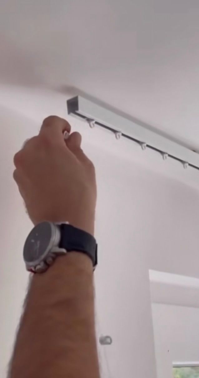 Tende: Vorhang  Wellenfalten Pro Meter Stoff – Nuovo e nell'imballaggio originale da Dietikon venduto da rina3 1