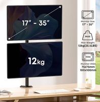 Monitorhalterung für 2 Monitor 17-35 Zoll. Neu und OVP