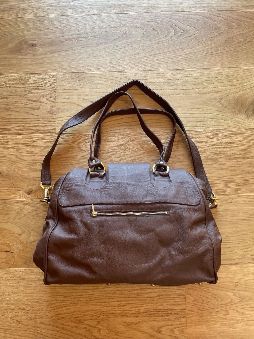 Borse da donna: grosse Handtasche Echtleder braun – Nuovo (secondo la descrizione) da Neunkirch venduto da autoscooter57 3
