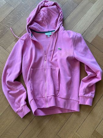 Lacoste Kapuzenjacke rosa Grösse M sehr guter Zustand